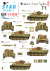 Star Decals 72-A1020 Western Front Tigers # 2 1/72